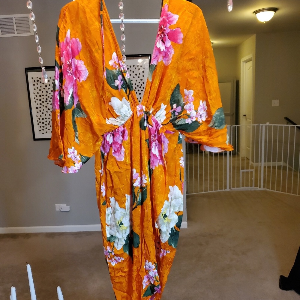 Asos Kimono midi dress